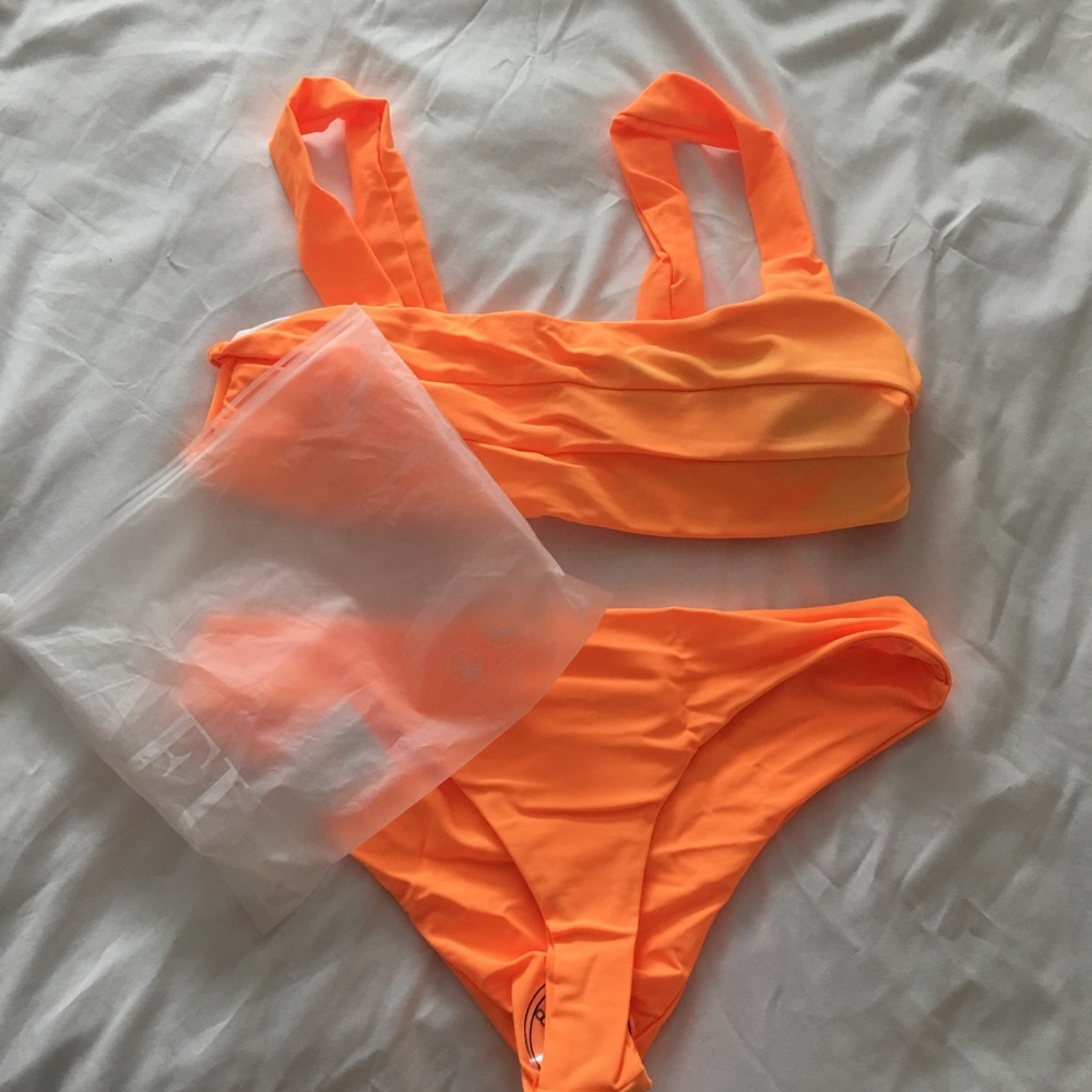 Neon orange bikini from ZAFUL